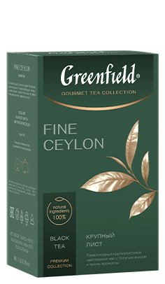 Сlassic black tea Greenfield Fine Ceylon