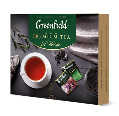 Gift ideas Greenfield Premium Tea Collection in Teabags, 24 variaties of Tea