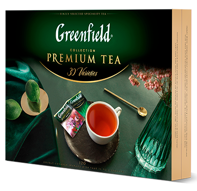 Gift ideas Greenfield Premium Tea Collection in Teabags, 30 variaties of Tea