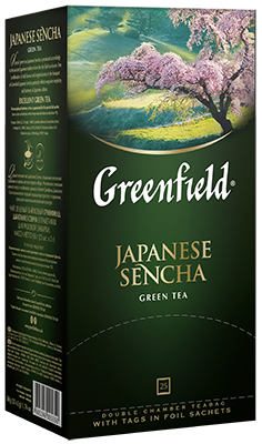 Сlassic green tea Greenfield Japanese Sencha