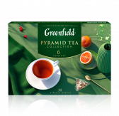 Gift ideas Greenfield Premium Pyramid Tea Collection, 6 varieties piramids, 30 pcs