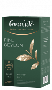 Сlassic black tea Greenfield Fine Ceylon leaf, 90 g