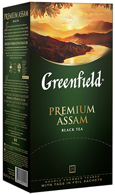 Сlassic black tea Greenfield Premium Assam